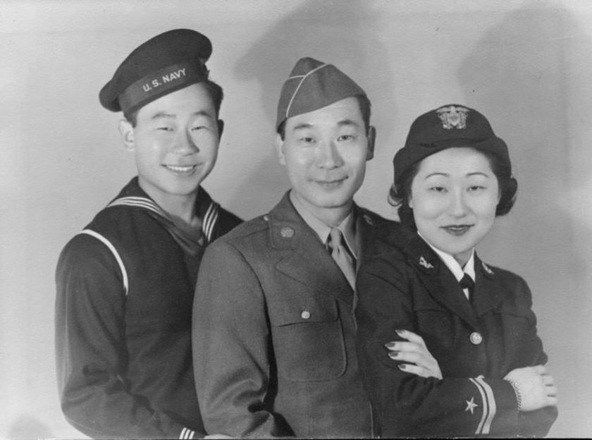 PBS series "Asian Americans" featuring Ralph Ahn, Philip Ahn and Susan Ahn Cuddy.