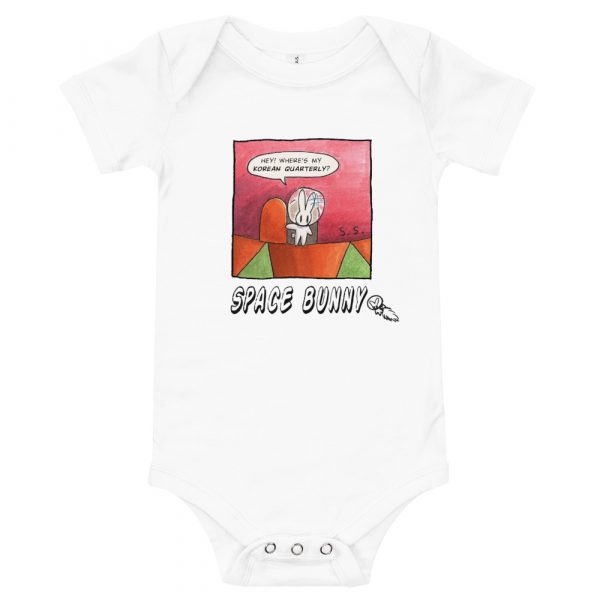 Space Bunny Baby Onesie