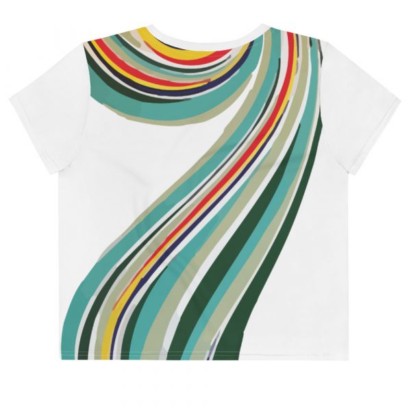 Taegu Swirl Crop Tee - Image 2