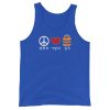 Peace, Love, & Kimchi Unisex Eco-Friendly Tank Top - Image 2