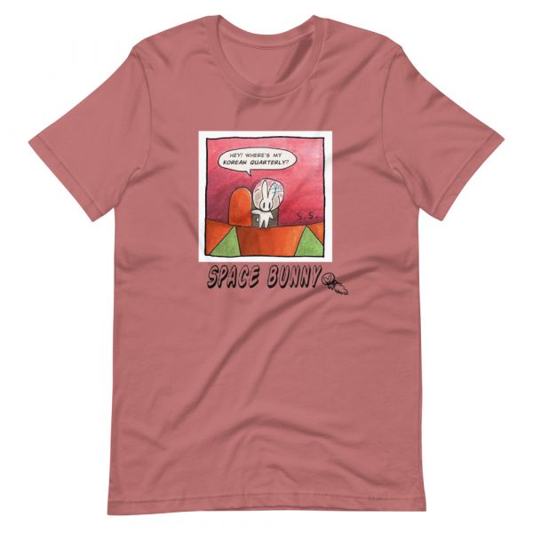Space Bunny Unisex Eco-Friendly Short-Sleeve T-Shirt - Image 2