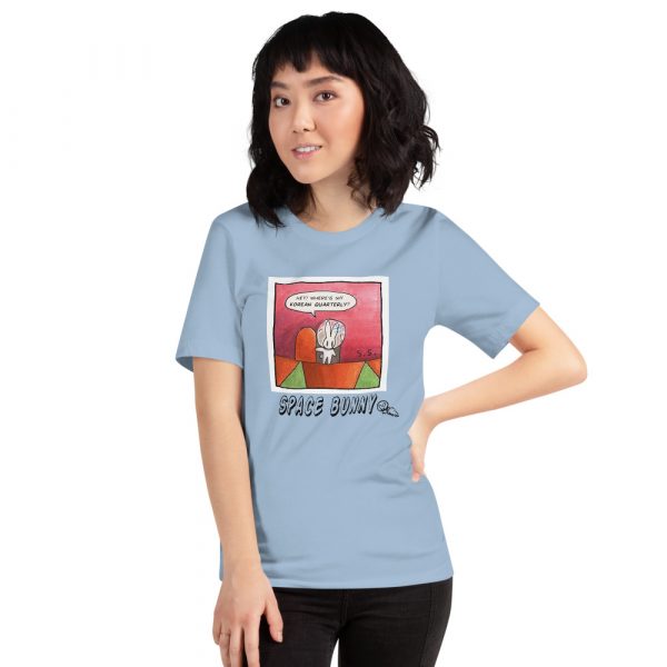 Space Bunny Unisex Eco-Friendly Short-Sleeve T-Shirt - Image 11