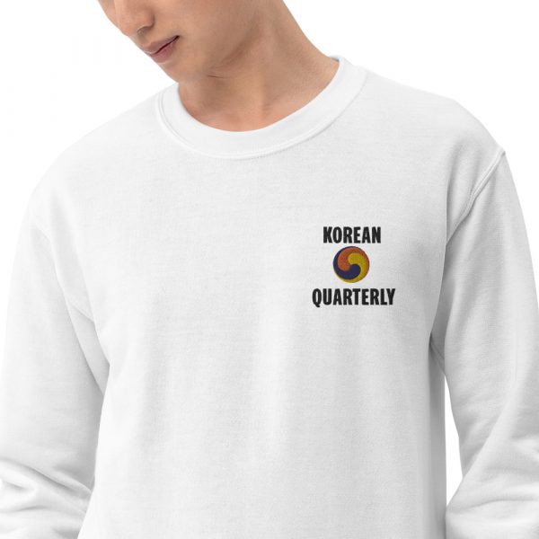 Unisex KQ Embroidered Crewneck Sweatshirt - Image 4