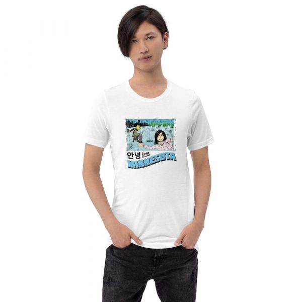 Kimchi Girl in MN Unisex Eco-Friendly Short-Sleeve T-Shirt - Image 2
