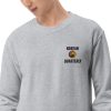 Unisex KQ Embroidered Crewneck Sweatshirt - Image 6