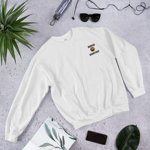 Unisex KQ Embroidered Crewneck Sweatshirt - Image 3