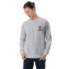 Unisex KQ Embroidered Crewneck Sweatshirt - Image 5