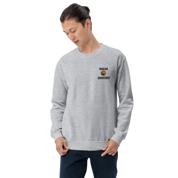 Unisex KQ Embroidered Crewneck Sweatshirt - Image 5