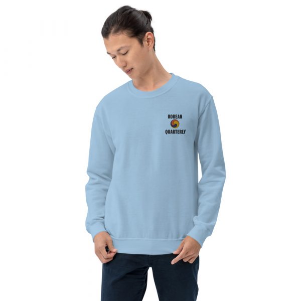 Unisex KQ Embroidered Crewneck Sweatshirt - Image 9