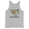 Taegu Swirl Unisex Eco-Friendly Tank Top - Image 4