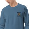 Unisex KQ Embroidered Crewneck Sweatshirt - Image 8