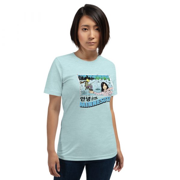 Kimchi Girl in MN Unisex Eco-Friendly Short-Sleeve T-Shirt - Image 6